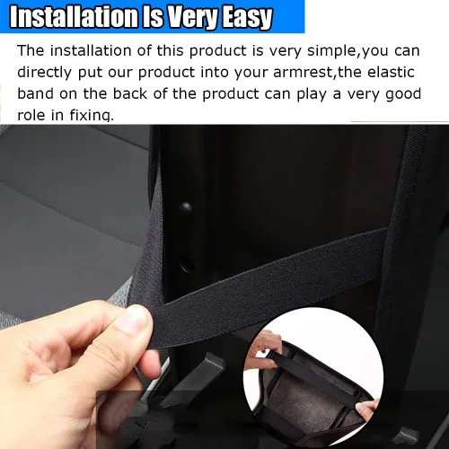 Miniatura 5 de Accesorios interiores personalizados para Mitsubishi Outlander 2022 2023 Outlander PHEV 2023 2024, cubierta de cuero para consola central