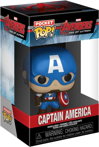 Miniatura 2 de Funko Pop! Pocket Pop and Tee: Marvel - Capitán América, niños extra pequeños
