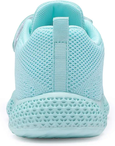Miniatura 5 de Hetios Zapatos para Niñas Ligeros Atléticos para Correr Transpirables de Punto Zapatos Deportivos para Escuela (BebéNiña PequeñaNiña Grande)