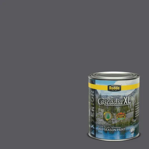 Miniatura 19 de Rodda Paint CASCADIA XL - Pintura e imprimación satinada para exteriores en uno, cuarto de galón, blanco abstracto