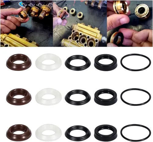 Miniatura 2 de Kit de embalaje Kit de reparación de sello de agua 5019006400 adecuado para bomba de lavadora a presión ZWD Serie ZWDK 15MM