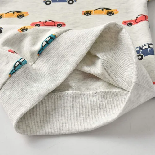 Miniatura 5 de Conjunto de sudadera con capucha y pantalones, de manga larga, con varios diseños, para bebé o niño