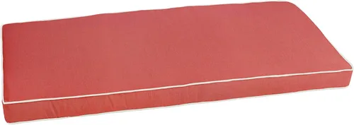 Miniatura 32 de Sorra Home CBENCH - Cojín de banco para interiores y exteriores, 60 pulgadas de ancho x 18 pulgadas de profundidad, color plateado fundido Sunbrella