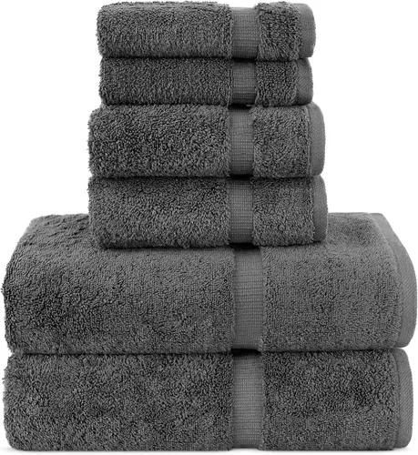Miniatura 87 de Chakir Turkish Linens Hotel & Spa - Toallas turcas de algodón superior Gris