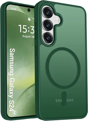 Miniatura 55 de Funda para teléfono Google Pixel 9 Pro XL, Compatible con Magnético, Protección contra Caídas de Grado Militar Translúcida Mate Resistente a Golpes