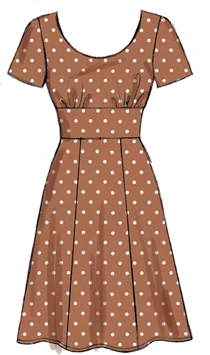 Miniatura 6 de McCall's Patterns M7802E5 McCall's - Patrones de costura para mujer, con escote abierto, tallas 14-22, 14-16-18-20-22, blanco