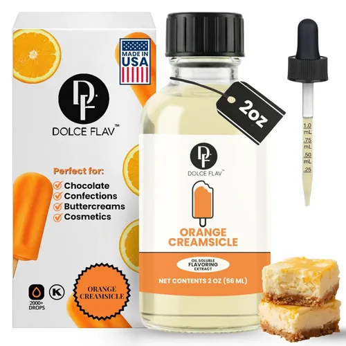 Miniatura 11 de Dolce Flav Extracto de Arándano – 2 Onzas Kosher Soluble en Aceite, Sin Azúcar, Saborizante Concentrado de Arándanos Maduros para Repostería