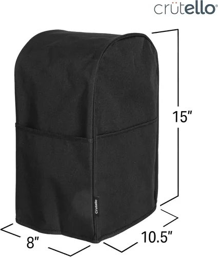 Miniatura 2 de Crutello Funda para procesador de alimentos con bolsillos de almacenamiento para procesadores grandes personalizados de 11 a 14 tazas, compatible