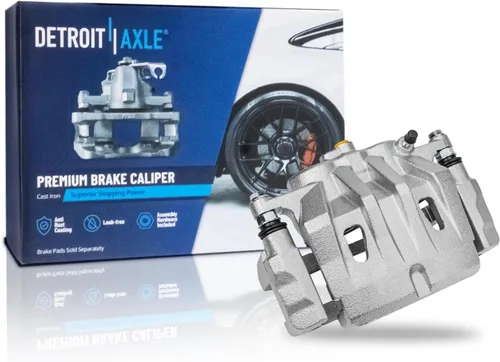 Miniatura 118 de Detroit Axle - 4 pinzas de freno para Honda Element 2003-2011 Pinzas de freno de disco con soportes 2004 2005 2006 2007 2008 2009 2010 reemplazo