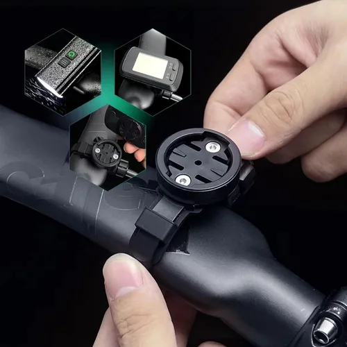 Miniatura 7 de Bicicleta deporte cámaras de acción adaptador montaje liberación rápida montaje manillar delantero para Her.o D Ji Insta 360 cámaras Thumbscrew