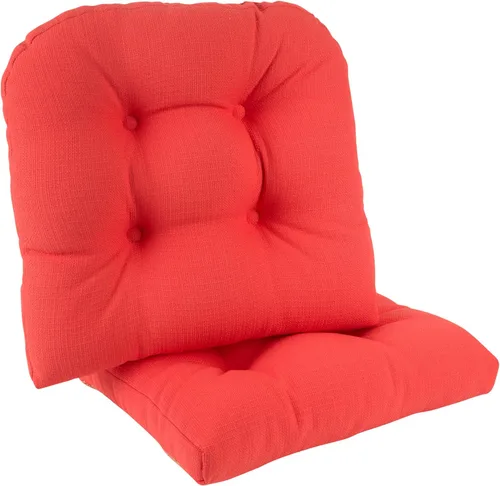 Miniatura 61 de Klear Vu Gripper Overstuffed - Cojines universales antideslizantes para silla de comedor para decoración de cocina o uso de oficina, almohadilla