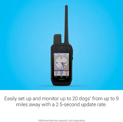 Miniatura 4 de Garmin Alpha 200 Handheld, Simple, Accesible y Rápido Seguimiento y Entrenamiento para Tus Perros, Pantalla Táctil Capacitiva de 3.5" Legible a