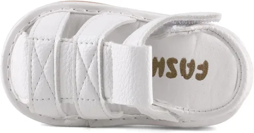 Miniatura 4 de CINDEAR Sandalias chirriantes de verano para niños y niñas, puntera cerrada, antideslizantes, suela de goma premium, zapatos para primeros pasos
