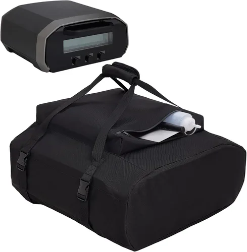 Miniatura 11 de NOELIFE Bolsa para Ooni Koda 12, funda de transporte portátil con bolsillos para accesorios de horno de pizza Ooni, bolsa de transporte acolchada