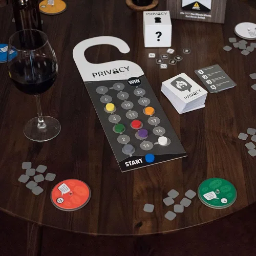 Miniatura 5 de Privacidad - Juego de fiesta para adultos Juego de mesa para mayores de 18 años Divertido juego de beber para jugar con amigos Revela