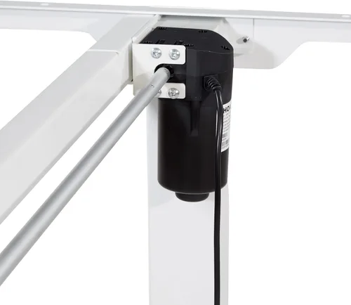 Miniatura 11 de Office Star Prado - Mesa motorizada de altura ajustable de 4 pies con control de memoria programable de 4 posiciones, parte superior de nogal urbano