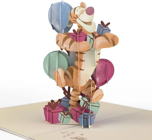 Miniatura 9 de Lovepop Tarjeta desplegable de feliz cumpleaños para ella y él, tarjetas de felicitación de cumpleaños de Disney 3D para niños, niñas, hombres