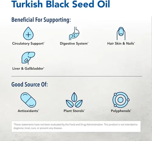Miniatura 3 de NORTH AMERICAN HERB & SPICE Aceite de semillas negras - 12 onzas líquidas - Soporte digestivo y arterial - Sin OMG - 72 porciones
