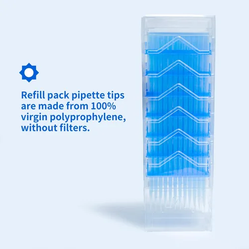 Miniatura 5 de Biologix - Puntas de pipeta de laboratorio de 10 ul, puntas universales de baja retención sin filtros estériles, lavables en autoclave, unidad