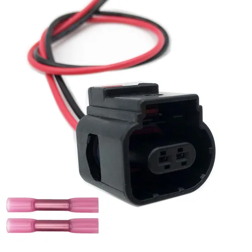 LIZAPUS URO-012826 8K0973702 Conector del sensor de temperatura del refrigerante compatible con Audi Q7 Volkswagen 2007-2014,32121142, 95510612501,