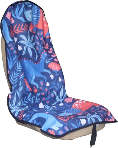 Funda protectora de asiento de automóvil, para asientos delanteros, para entrenamiento de gimnasio, correr, natación, playa y senderismo, Dinosaurio