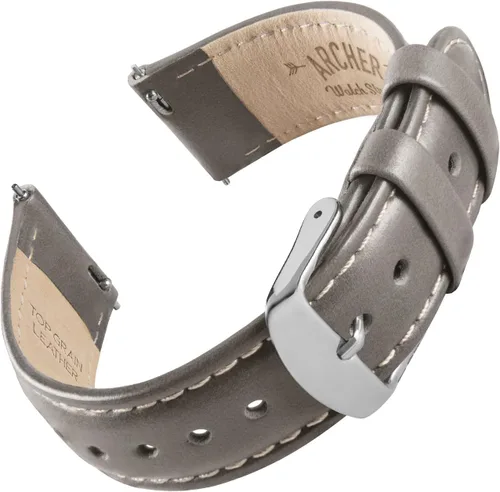 Miniatura 12 de Archer Watch Straps - Correas de reloj de liberación rápida de cuero de grano superior