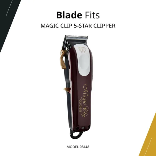Miniatura 4 de Wahl Professional 2161 hoja cortadora con 2 agujeros con dientes escalonados, para el gancho mágico inalámbrico de la serie de 5 estrellas. Incluye