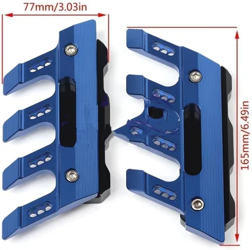 Miniatura 4 de Para FZ25 FZ-25 FZ 25 Motocicleta Guardabarros Lateral Protección Montaje Amortiguador Delantero Guardabarros Cubierta Anticaída Deslizador