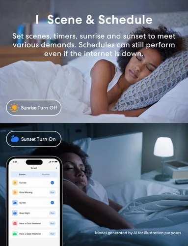 Miniatura 3 de meross Bombilla LED inteligente, bombillas LED WiFi inteligentes compatibles con Apple HomeKit, Siri, Alexa, Google Home y SmartThings, regulable