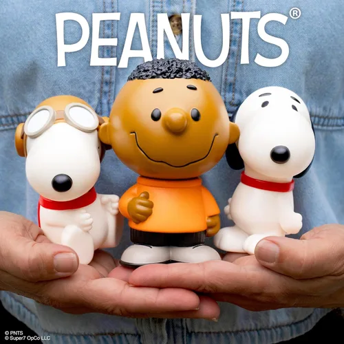 Miniatura 7 de Super7 Peanuts Fun! Fun! Wave 02 - Figura de acción de Snoopy (Flying Ace)