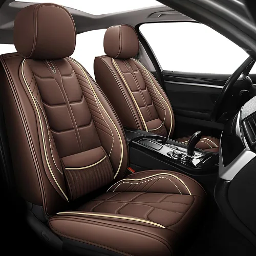 URINOVET Funda de asiento de automóvil para Mercedes-Benz GLS 450 2017-2023, funda de asiento delantero y trasero de 5 plazas, fundas de asiento de