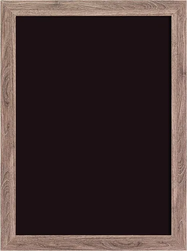 Miniatura 7 de U Brands - Pizarra magnética, 36 x 23 pulgadas, marco de madera rústica (4549U00-01)