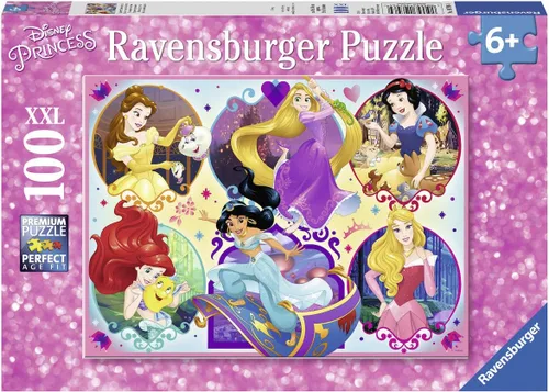 Miniatura 4 de Ravensburger Disney Princesses - Rompecabezas de 100 piezas para niños Piezas únicas Calidad premium Juguete educativo ideal Perfecto