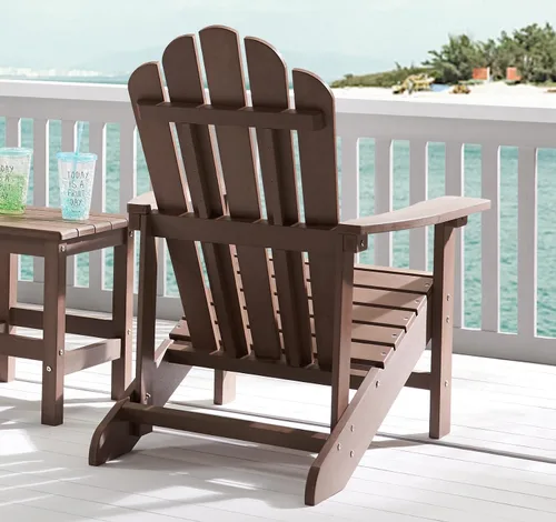 Miniatura 6 de Adirondack - Sillas resistentes a la intemperie, silla de hoguera para patio, sillas de exterior resistentes, sillas de césped, fácil montaje, 350