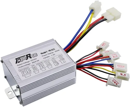 Miniatura 3 de TDPRO JCMOTO 24 V 350 W cepillado velocidad motor y controlador conjunto para scooter eléctrico Go Kart bicicleta e bicicleta triciclo ciclomotor