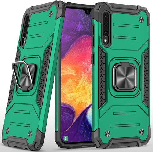 Miniatura 12 de Dionsibei Funda para Samsung Galaxy A50 A50S A30S, grado militar, soporte integrado con soporte de soporte, resistente, a prueba de golpes, funda