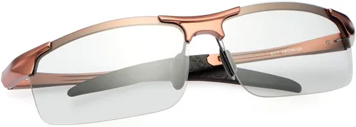 Miniatura 12 de YIMI Gafas de sol deportivas polarizadas fotocrómicas para hombre, ciclismo, pesca, conducción, protección UV, gafas antirreflejos 8003 Azul