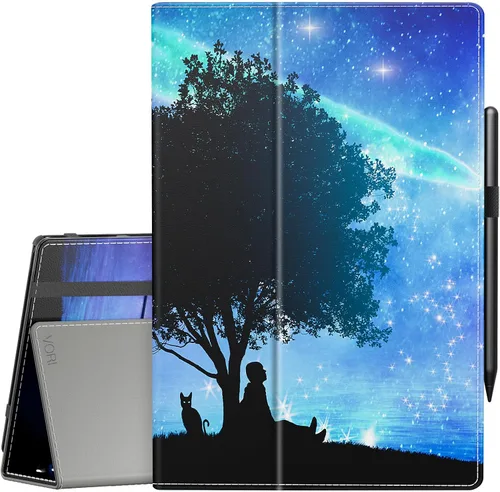 Miniatura 20 de VORI Funda para tableta Amazon Kindle Fire HD 10 (13ª/11ª generación 2023/2021) y Fire HD 10 Plus – Funda plegable delgada con función