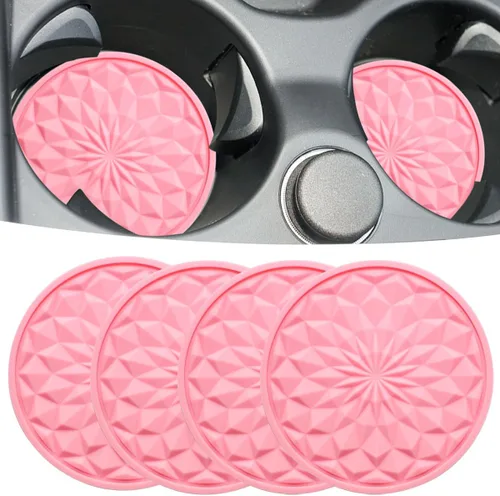 Miniatura 14 de Posavasos para automóvil, portavasos universales impermeables y antideslizantes para automóviles, accesorios para el interior del automóvil, a