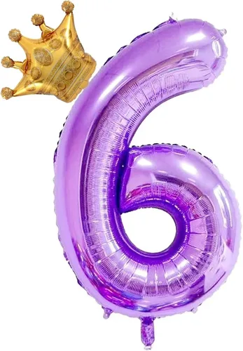 Miniatura 9 de Juego de globos de corona número 1 de 40 pulgadas, globos decorativos de primer cumpleaños y aniversario de boda, decoraciones de primer cumpleaños.