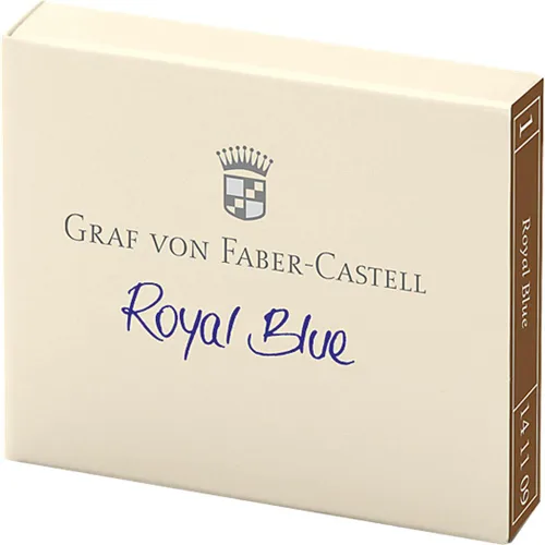 Miniatura 2 de Faber Castell - Cartucho de tinta azul real 141109, 6