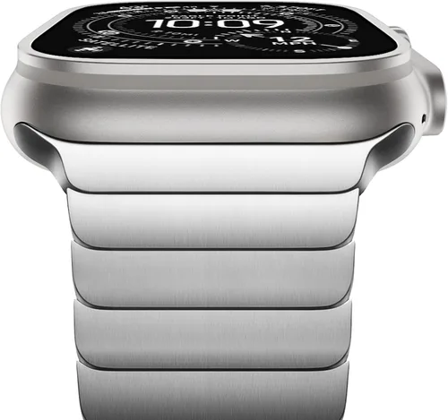 Miniatura 10 de NewWays - Pulsera de eslabones de titanio y acero inoxidable para Apple Watch Band Ultra 3 2 1 Band 49mm Series11 10 46mm 42mm 45mm 44mm 41mm 40mm