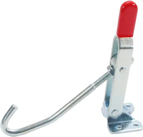 Miniatura 15 de Utoolmart Abrazadera de palanca ajustable, botón de liberación rápida, abrazadera de palanca de acción de empuje de tracción de 99 libras