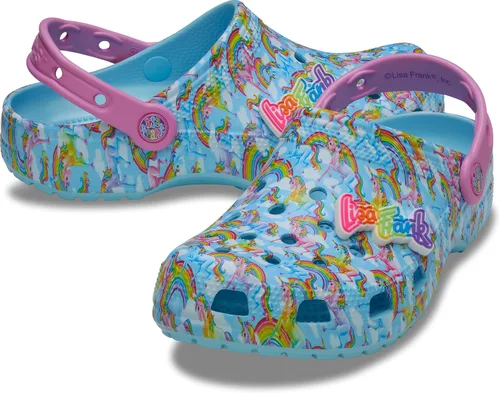Miniatura 6 de Crocs Zuecos clásicos unisex para adultos Lisa Frank Ártico