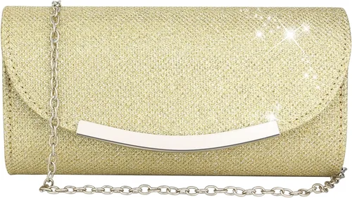 Bolsos de mano para mujer, lentejuelas brillantes, sobre con purpurina, bolsa de noche, formal, boda, fiesta, bolso de mano