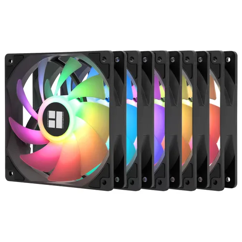 Thermalright Ventilador de aire para CPU TL-C12C-S X5, ventilador silencioso de 4.724 in, con rodamiento S-FDB, refrigeración de PC de hasta 1550