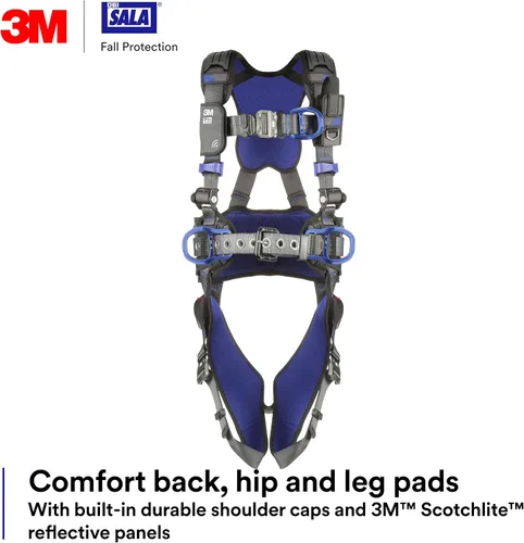 Miniatura 8 de 3M Arnés de seguridad de posicionamiento de escalada de construcción de confort Protección contra caídas