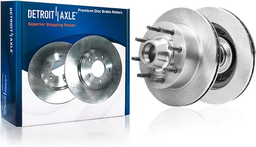 Miniatura 10 de Detroit Axle - Kit de freno delantero para Honda Odyssey 1999-2004 2001-2002 MDX Rotores de freno de disco Pinza de freno de disco con soporte