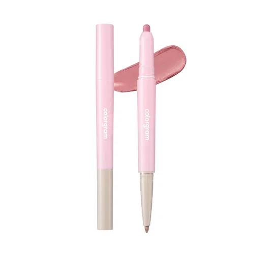 COLORGRAM All In One Over-Lip Maker 04 Soft Pink | Delineador de labios y contorno versátil, acabado mate, perfecto para el uso diario, labios más