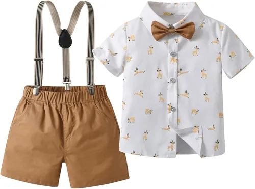 Miniatura 7 de Conjunto de traje de caballero para bebé niño